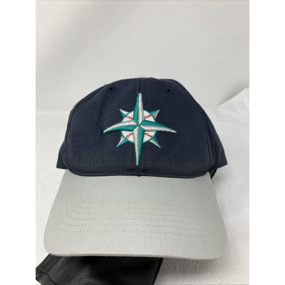 Vintage Seattle Mariners Hat Cap MLB Twins Enterprise Baseball SnapBack Two-tone